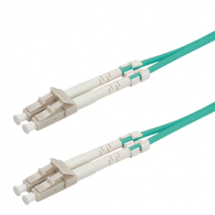 Imagine Cablu fibra optica LC-LC OM3 duplex multimode 1m, S1801